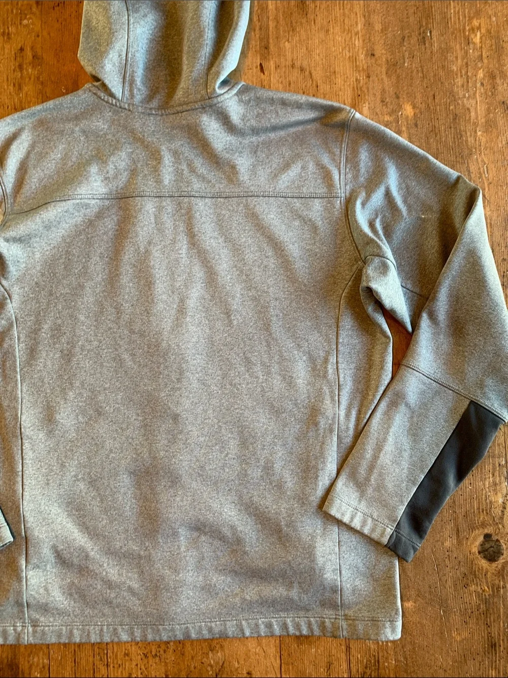 The North Face Men's Heather Gray Hooded Softshell Jacket